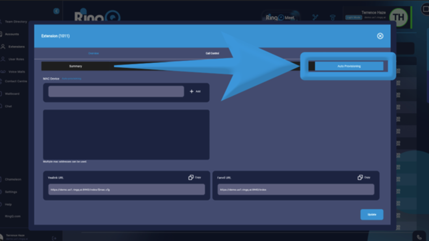 Auto-provision your Yealink IP Phone with RingQ.